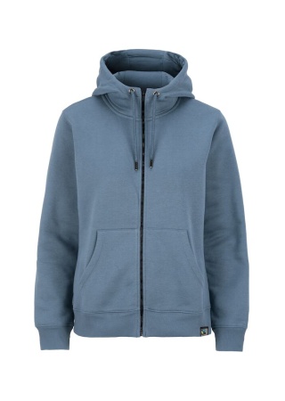 Dámská mikina Cottover KEY FZ HOOD DUSTY BLUE Front Dámská mikina Cottover KEY FZ HOOD DUSTY BLUE Front