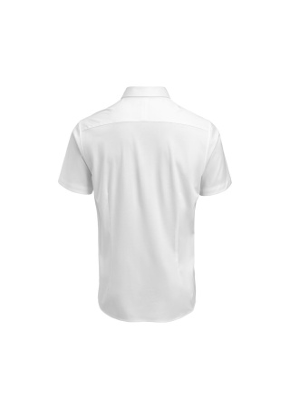 Košile s krátkým rukávem INDIGO BOW 132 S/S REGULAR Bílá Back Košile s krátkým rukávem INDIGO BOW 132 S/S REGULAR Bílá Back