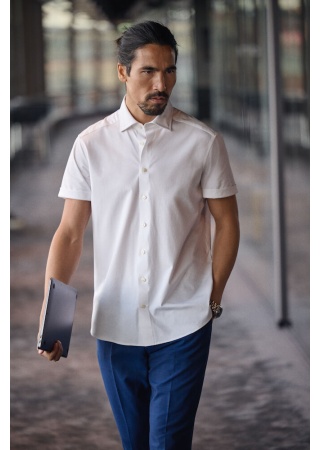 Košile s krátkým rukávem INDIGO BOW 132 S/S SLIM Košile s krátkým rukávem INDIGO BOW 132 S/S SLIM