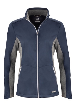 Softshellová dámská bunda NAVIGATE NavyBlue Front