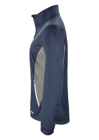 Softshellová dámská bunda NAVIGATE NavyBlue Side
