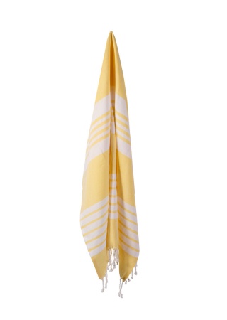 Ručník ELLA HAMAM, 145x250 cm, žlutý Ručník ELLA HAMAM, 145x250 cm, žlutý