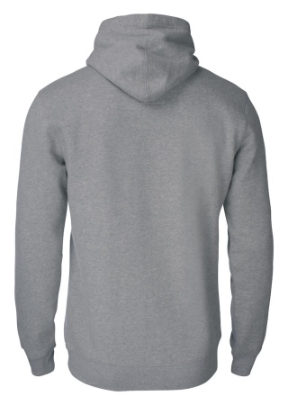 Pohodlná mikina TWISP GREY MELANGE Back Pohodlná mikina TWISP GREY MELANGE Back