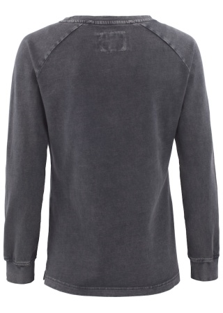 Dámská mikina THORP CREW GREY Back Dámská mikina THORP CREW GREY Back