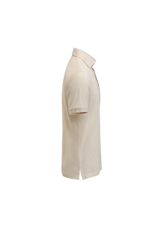 Polokošile INDIGO BOW 133 S/S TAILORED POLO SAND Side Polokošile INDIGO BOW 133 S/S TAILORED POLO SAND Side