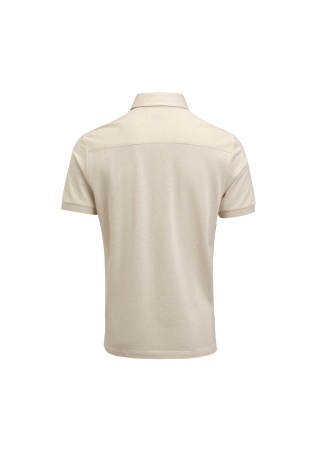 Polokošile INDIGO BOW 133 S/S TAILORED POLO SAND Back Polokošile INDIGO BOW 133 S/S TAILORED POLO SAND Back