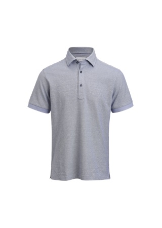Polokošile INDIGO BOW 133 S/S TAILORED POLO SAND Front Polokošile INDIGO BOW 133 S/S TAILORED POLO SAND Front