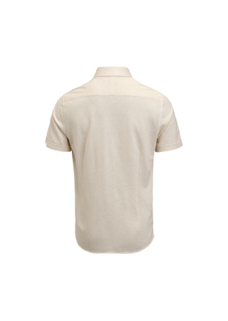 Košile INDIGO BOW 133 S/S TAILORED FIT SAND Back Košile INDIGO BOW 133 S/S TAILORED FIT SAND Back
