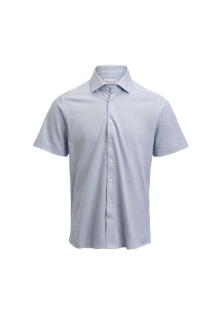 Košile INDIGO BOW 133 S/S TAILORED FIT SKYBLUE Front Košile INDIGO BOW 133 S/S TAILORED FIT SKYBLUE Front