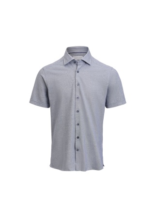 Košile INDIGO BOW 133 S/S TAILORED FIT SAND Front Košile INDIGO BOW 133 S/S TAILORED FIT SAND Front