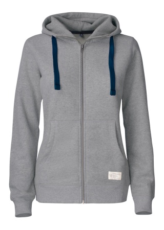 Pohodlná dámská mikina TWISP GREY MELANGE Front Pohodlná dámská mikina TWISP GREY MELANGE Front