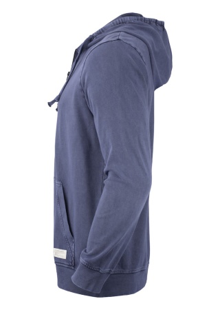 Mikina THORP FZ DENIM BLUE Side Mikina THORP FZ DENIM BLUE Side