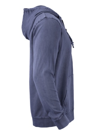 Mikina THORP FZ DENIM BLUE Side Mikina THORP FZ DENIM BLUE Side