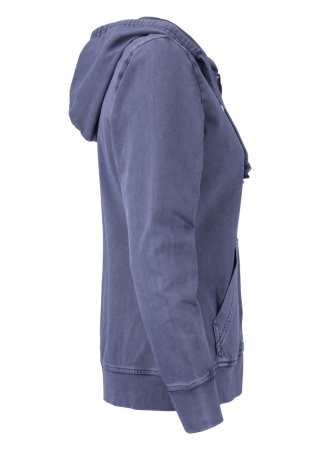 Dámská mikina THORP FZ DENIM BLUE Side