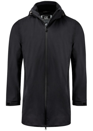 Zateplená bunda WEDDERBURN BLACK Front Zateplená bunda WEDDERBURN BLACK Front