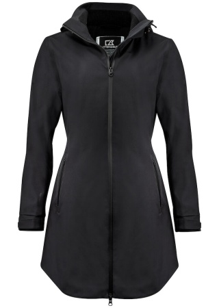 Dámská zateplená bunda WEDDERBURN BLACK Front Dámská zateplená bunda WEDDERBURN BLACK Front