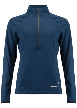 Dámská pohodlná mikina ADAPT HALFZIP NavyBlue Front Dámská pohodlná mikina ADAPT HALFZIP NavyBlue Front