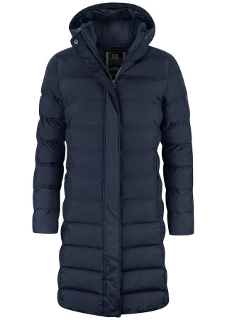Dámská zateplená bunda WENATCHEE NavyBlue Front Dámská zateplená bunda WENATCHEE NavyBlue Front