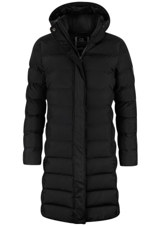 Dámská zateplená bunda WENATCHEE BLACK Front Dámská zateplená bunda WENATCHEE BLACK Front