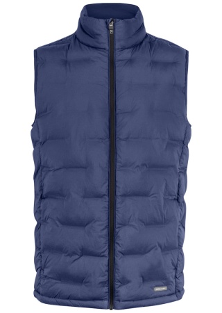Zateplená vesta BAKER NavyBlue Front Zateplená vesta BAKER NavyBlue Front