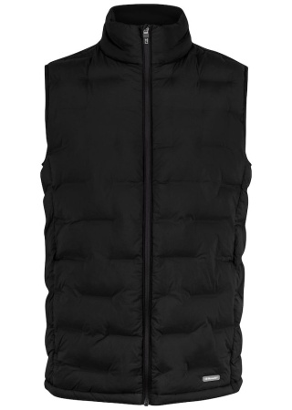 Zateplená vesta BAKER BLACK Front Zateplená vesta BAKER BLACK Front