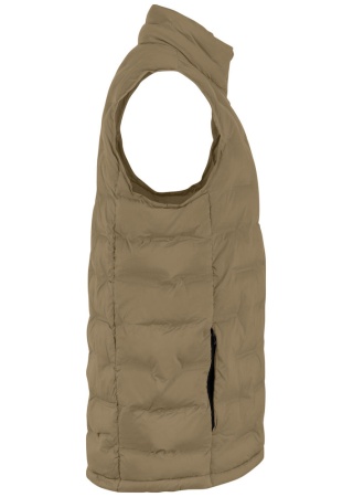 Zateplená vesta BAKER KHAKI Side