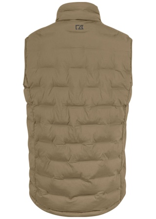 Zateplená vesta BAKER KHAKI Back