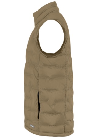 Zateplená vesta BAKER KHAKI Side