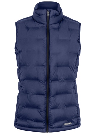 Dámská zateplená vesta BAKER NavyBlue Front Dámská zateplená vesta BAKER NavyBlue Front