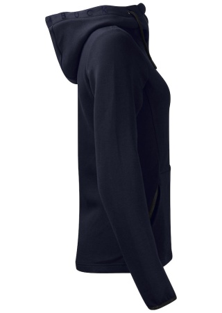 Dámská mikina s kapucí PEMBERTON FZ NavyBlue Side Dámská mikina s kapucí PEMBERTON FZ NavyBlue Side