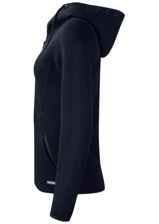 Dámská mikina s kapucí PEMBERTON FZ NavyBlue Side Dámská mikina s kapucí PEMBERTON FZ NavyBlue Side