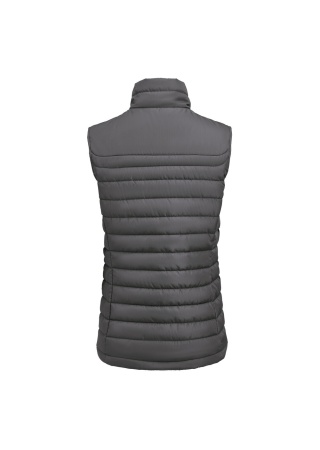 Dámská prošívaná vesta ARCHES STEEL GREY Back Dámská prošívaná vesta ARCHES STEEL GREY Back
