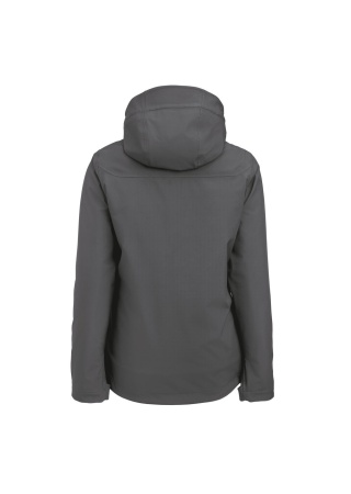 Funkční dámská bunda PINNACLES STEEL GREY Back Funkční dámská bunda PINNACLES STEEL GREY Back