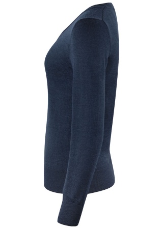 Dámský svetr VERNON V-NECK NavyBlue Side Dámský svetr VERNON V-NECK NavyBlue Side