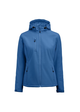 Softshellová dámská bunda BOARDSLIDE BLUE Front Softshellová dámská bunda BOARDSLIDE BLUE Front