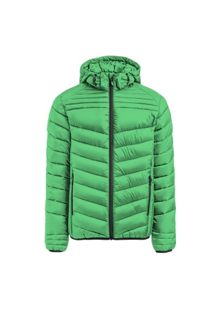 Funkční bunda BASE Jasná zelená Front Funkční bunda BASE Jasná zelená Front