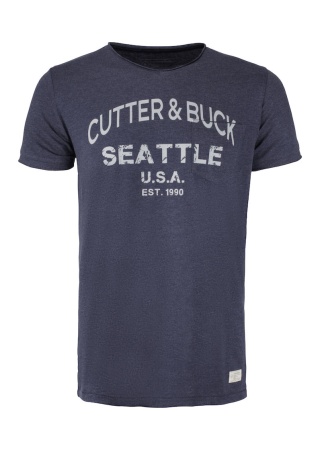Tričko PACIFIC CITY DENIM MELANGE Front Tričko PACIFIC CITY DENIM MELANGE Front