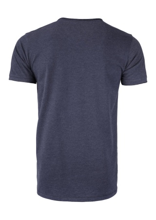 Tričko PACIFIC CITY DENIM MELANGE Back Tričko PACIFIC CITY DENIM MELANGE Back