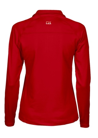 Mikina COOS BAY HALF ZIP RED Back Mikina COOS BAY HALF ZIP RED Back