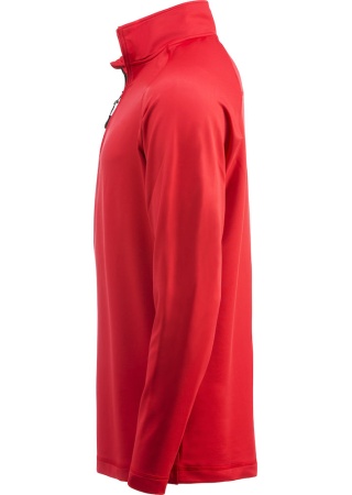 Mikina COOS BAY HALF ZIP RED Side Mikina COOS BAY HALF ZIP RED Side