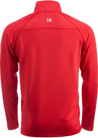 Mikina COOS BAY HALF ZIP RED Back Mikina COOS BAY HALF ZIP RED Back