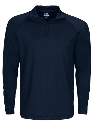 Mikina COOS BAY HALF ZIP NavyBlue Front Mikina COOS BAY HALF ZIP NavyBlue Front
