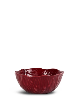 Miska VEGGIE M, bordeaux BYON Front Miska VEGGIE M, bordeaux BYON Front
