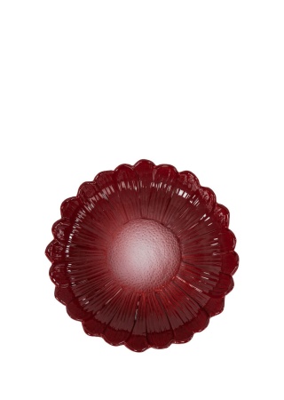 Dekorativní talíř DAGNY DEEP - medium, bordeaux Dekorativní talíř DAGNY DEEP - medium, bordeaux