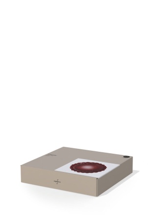 Dekorativní talíř DAGNY DEEP - medium, bordeaux Dekorativní talíř DAGNY DEEP - medium, bordeaux
