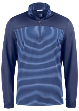 Mikina TRAVERSE HALF ZIP NavyBlue Front Mikina TRAVERSE HALF ZIP NavyBlue Front