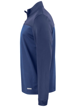Mikina TRAVERSE HALF ZIP NavyBlue Side Mikina TRAVERSE HALF ZIP NavyBlue Side
