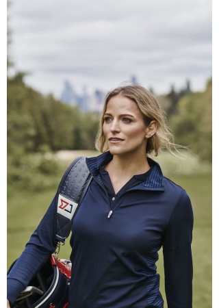 Dámská mikina TRAVERSE HALF ZIP Dámská mikina TRAVERSE HALF ZIP