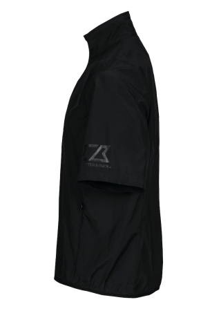 Bunda LA PUSH HALF ZIP BLACK Side Bunda LA PUSH HALF ZIP BLACK Side