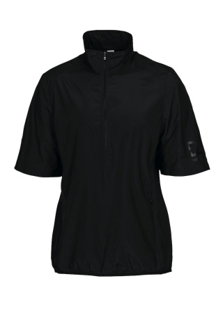 Dámská bunda LA PUSH HALF ZIP BLACK Front Dámská bunda LA PUSH HALF ZIP BLACK Front